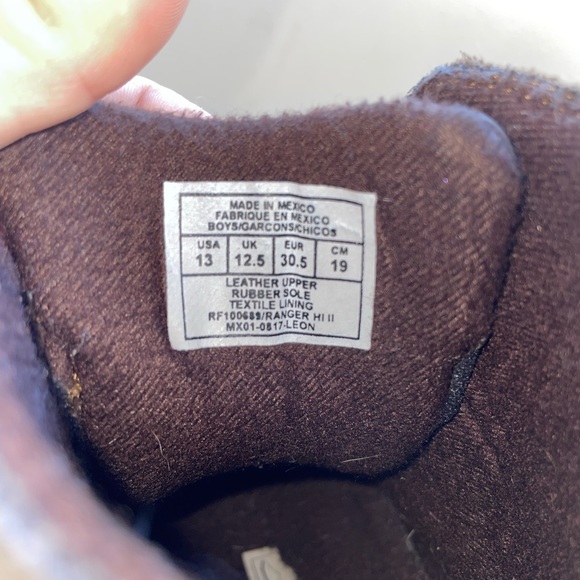 Ralph Lauren polo boys boots size 13 - Picture 5 of 6